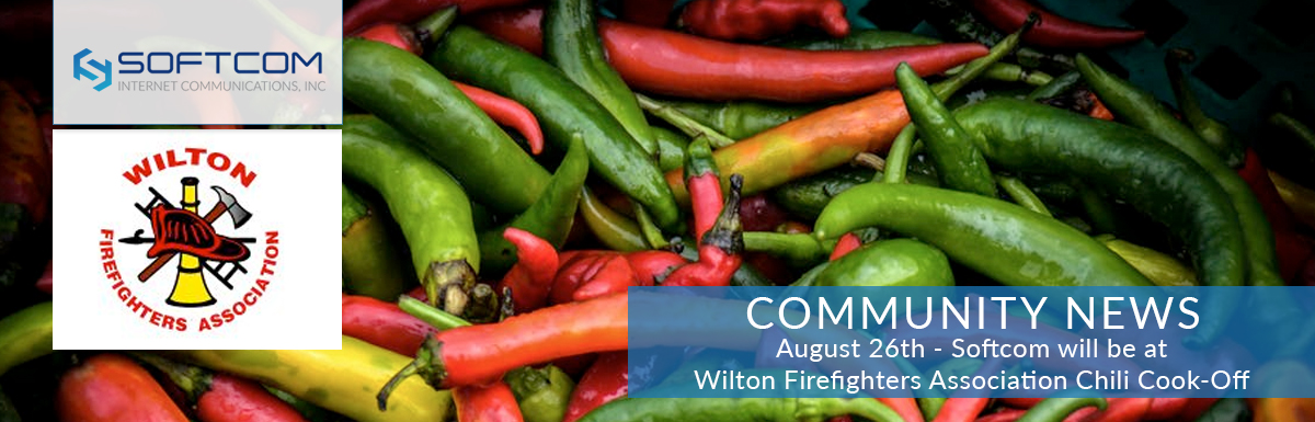 How do Softcom and spicy chili go together? Come to Wilton to see