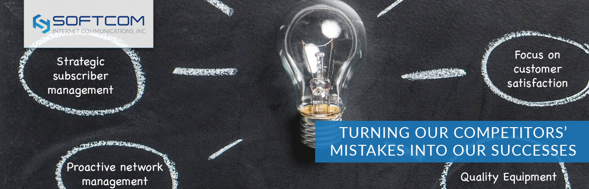 Turning our competitors’ mistakes into our successes