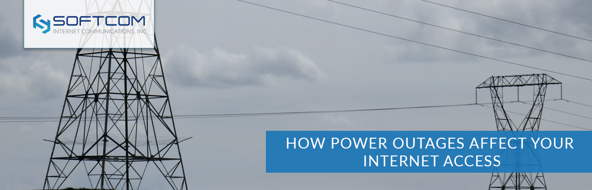 How power outages affect your internet access