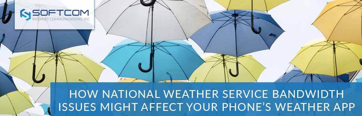 How National Weather Service bandwidth issues might affect your phone’s weather app